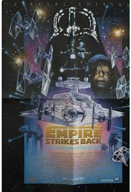 Star Wars - Trilogie- The Empire Strikes Back -  Das Imperium schlägt zurück - Motiv B