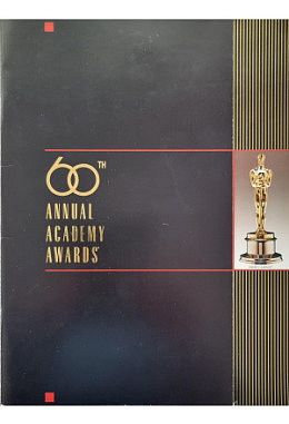 60th Oscar Verleihung Programm - Academy Awards