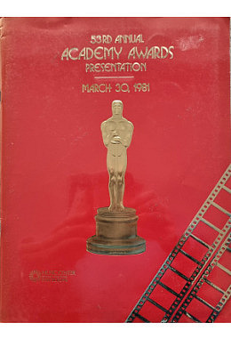 53rd Oscar Verleihung Programm - Academy Awards