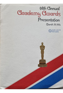 48th Oscar Verleihung Programm - Academy Awards