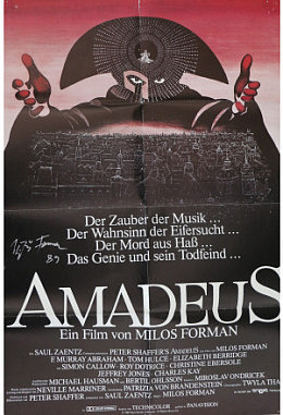 Amadeus - signiert von Milos Forman